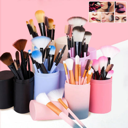 (Copy) 12pcs Makeup Brush Set Blush Eyeshadow Eyelash Highlighter Makeup Brush